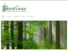 Tablet Screenshot of naturalgracefunerals.com